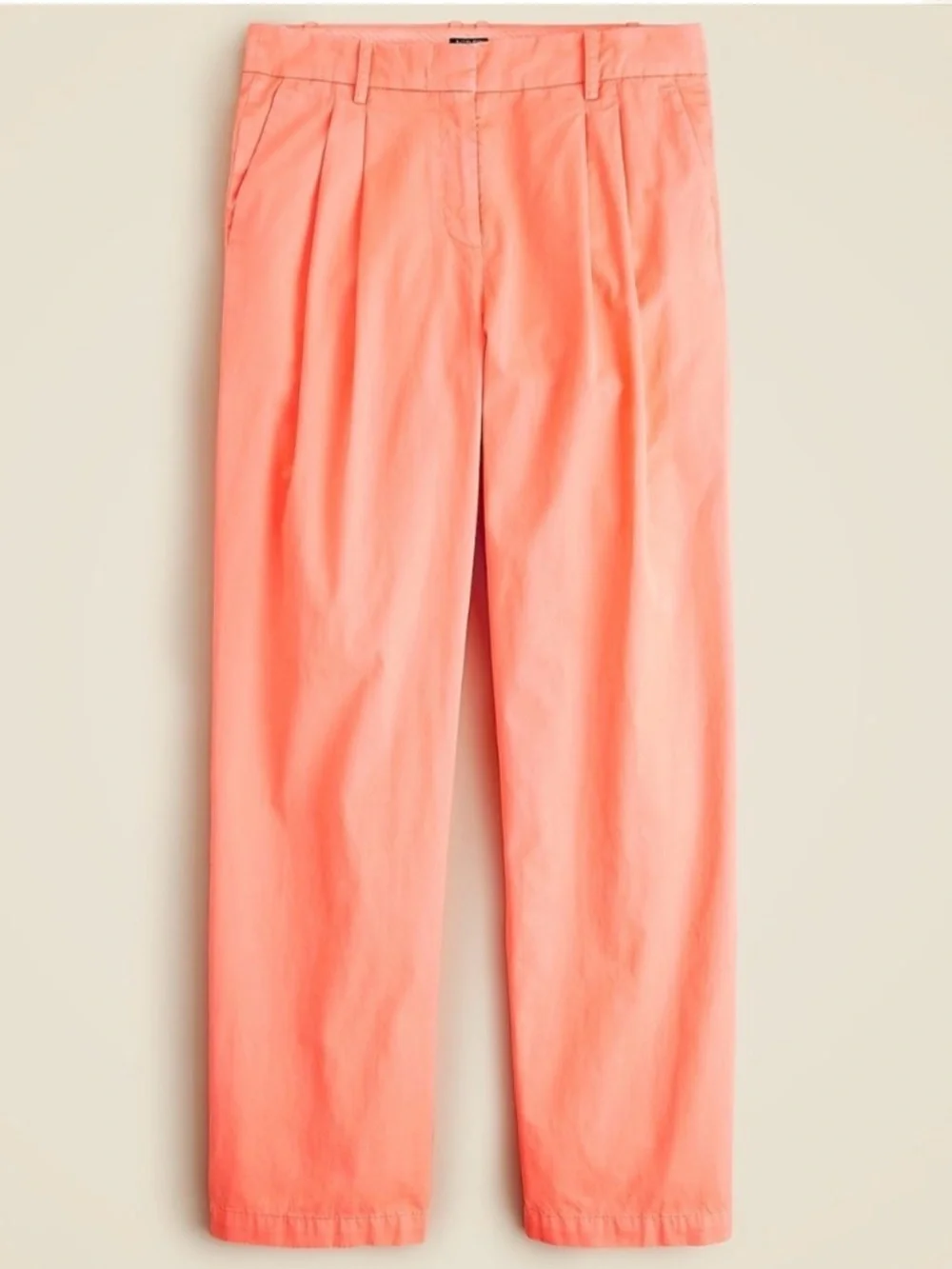 J. Crew ‘J.Crew Wide leg essential pant in cotton poplin’